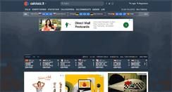 Desktop Screenshot of calciozz.it